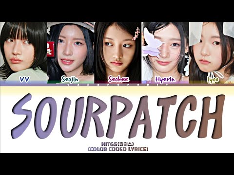 HITGS SOURPATCH Lyrics (Color Coded Lyrics)