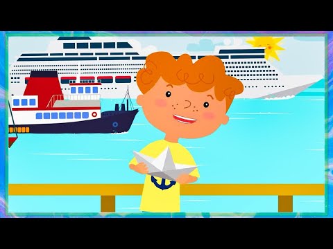 😸 Котёнок Котэ | 🚢 Корабли - развивающая, обучающая песенка для детей | Мультики для детей