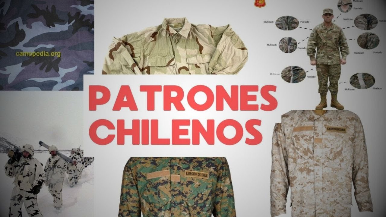 cu-les-son-los-camuflajes-de-las-fuerzas-armadas-de-chile-youtube