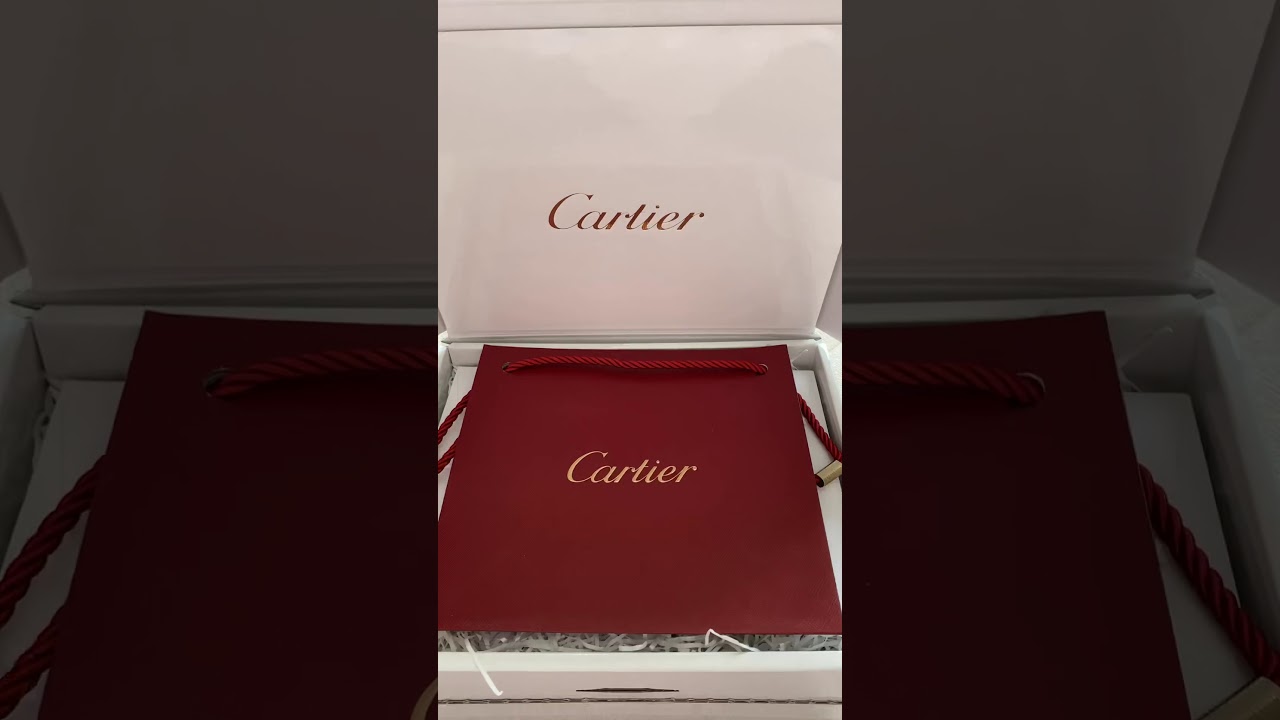 trinity cartier unboxing