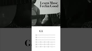 Learn Feelin' Good (Muse Version) on Guitar  #guitar #guitarlesson #muse  #guitartutorial