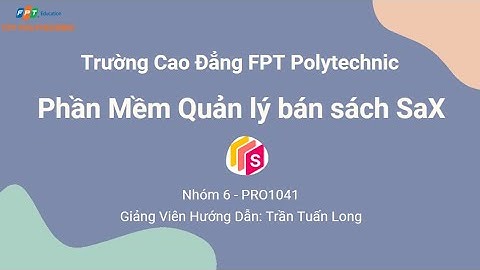 Demo Dự án 1 PTPM JAVA FPOLY  Phần 1: Phần mềm bán sách SaX sử dụng Spring Data JPA + Java Swing