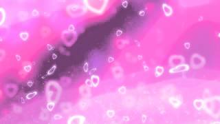 Purple and Pink Heart Bokeh Background Video Clip Motion Graphic Free Download
