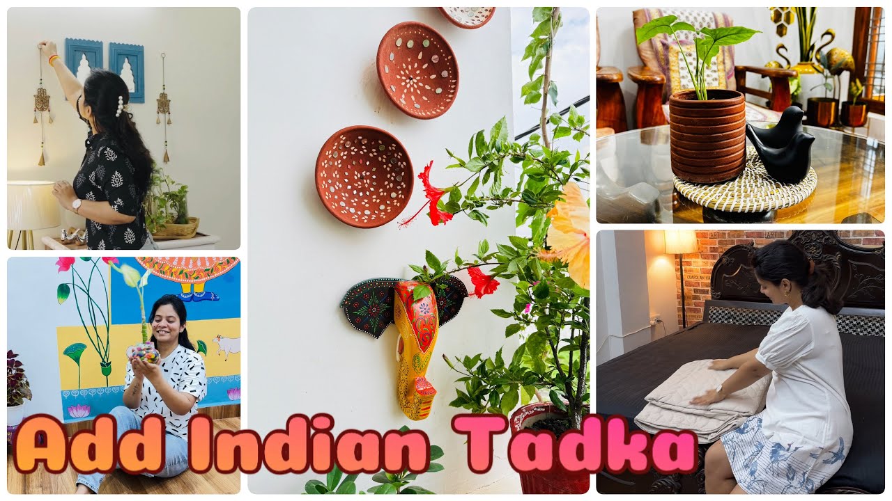 Add Indian Tadka In Home Decor / Festival Decor Ideas 🤩
