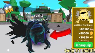 It took me 2.5 YEARS to craft this Void triple moon pet😱|⚔️Saber simulator