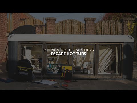 Escape Hot Tubs Full Install - In partnership with Superior Wellness