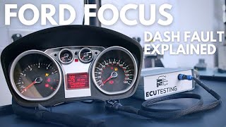Ford Focus Dash Fault (Dashboard Instrument Cluster)
