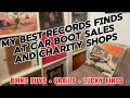 My best record finds at car boot salescharity shops blind buysgrailslucky finds vinylcommunity