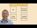 Retirement Tax Strategies - complete plan explained - avoid excessive tax