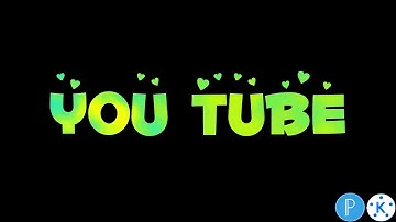 How to make Youtube particle intro with android app pixelLab & kinemaster | kinemaster tutorial