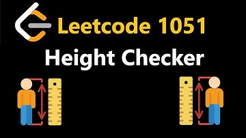 Height Checker - Leetcode 1051 - Python