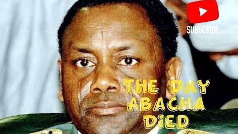 What Happened The Day Sani Abacha Died Suddenly? 