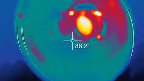 PAUL C BUFF Einstein vs. DIGIBEE: Part 3: Einstein temperatures vs. Digibee. BOTH FULL POWER