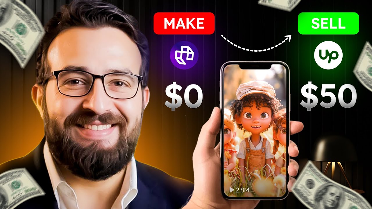 ‫ إزاي تعمل فيديو أنيميشن في 20 دقيقة … وتعرضه بـ50$ على Upwork؟