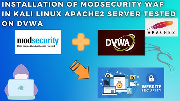 INSTALLATION OF MODSECURITY WAF IN KALI LINUX APACHE2 SERVER TESTED ON DVWA |HOWTOINSTALLMODSECURITY