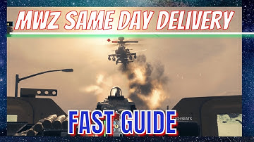MWZ How to complete *SAME DAY DELIVERY* Act 2, Tier 1 Mission!!