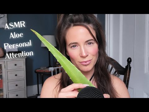 ASMR Aloe Triggers - Lots of Personal Attention - Scalp Massage - Tapping - Tingles Galore!