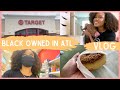 a day in the life vlog: spring cleaning + exploring black owned atlanta