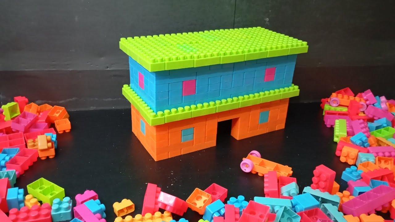 Satisfying DIY New House Build | Lego Building Blocks Videos 