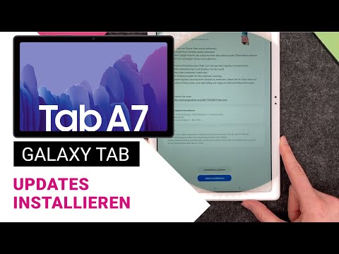 Samsung Galaxy Tab A7 Updates installieren - Softwareupdates | Deutsch