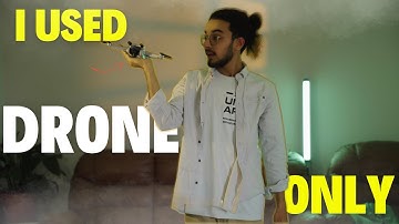 I Tried Making a Short Film Indoors Using JUST a Drone (No Cameras)
