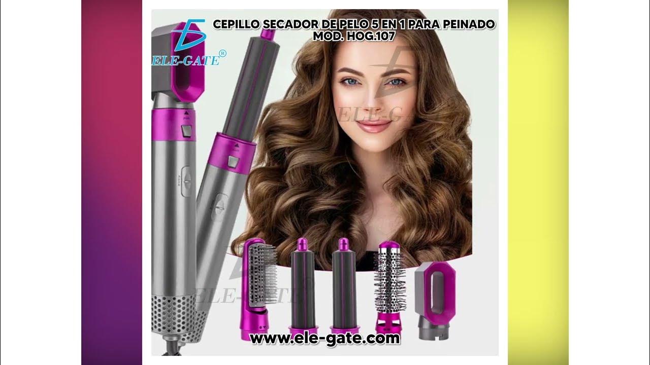 Hair Dryer Brush Hair Styler 5 in 1 Hot Air Brush Set Automatic Hair  Curling Cepillo Secador De Pelo Profesional 5 En 1 - AliExpress