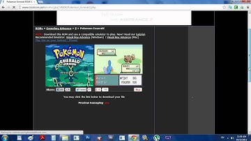 how to download pokemon emerald + vba link