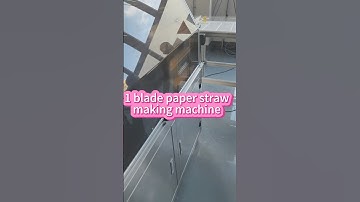 3-12mm diameter straws high speed 150-200m/min paper straw making machine