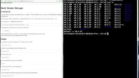 how to install node.js via nvm