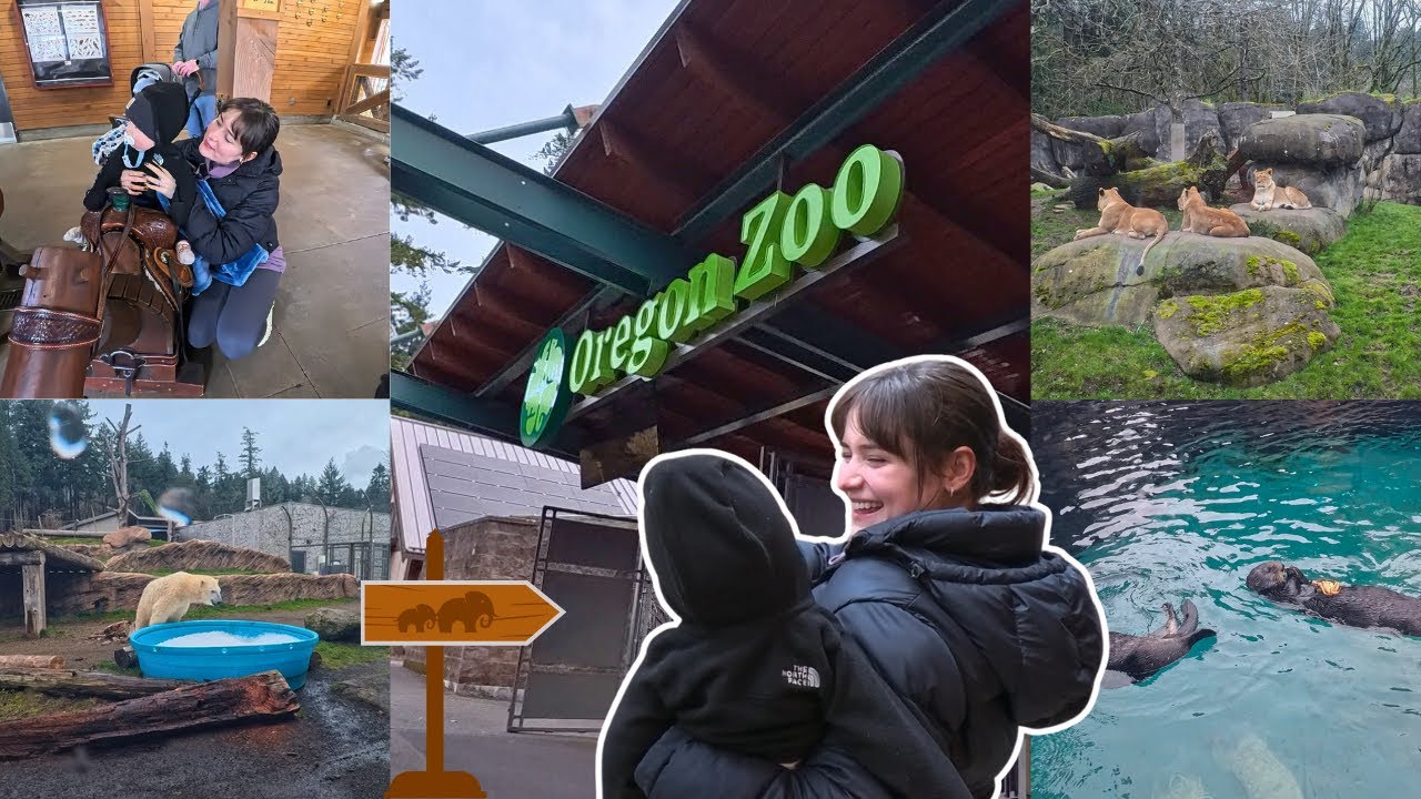 Family Day at the Oregon Zoo 🦁 | Cozy Portland Vlog