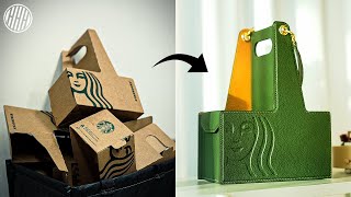 Making a Reusable Starbucks Drink Carrier