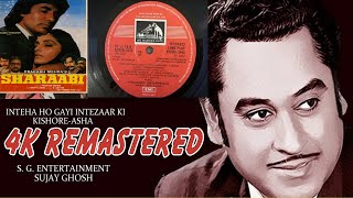 4K Remastered   Inteha Ho Gai   Amitabh Bachchan, Jaya Prada @ Sharaabi @ Asha Bhosle, Kishore Kumar
