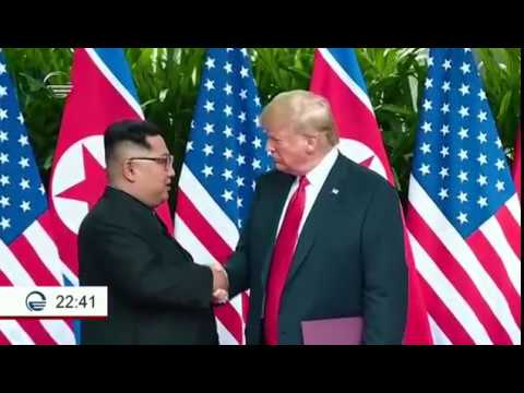 მსოფლიო მედია კიმ ჩეინ ინისა და დონალდ ტრამპის ისტორიულ შეხვედრას აჯამებს