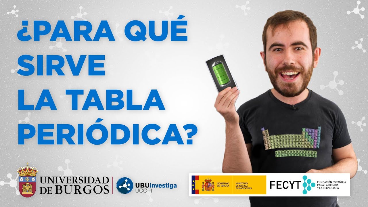 ¿Para qué sirve la tabla periódica? | Propiedades periódicas y baterías de ion litio