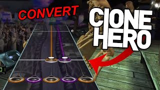 Convert a Clone Hero Custom Song for Guitar Hero World  Tour Definitive Edition!