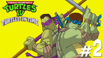 TMNT IV Turtles in Time - Part 2 - PfftGames