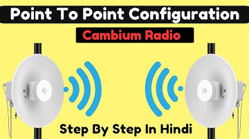 ePMP 1000 Cambium Network Radio Point To Point Configuration Step by Step in HINDi