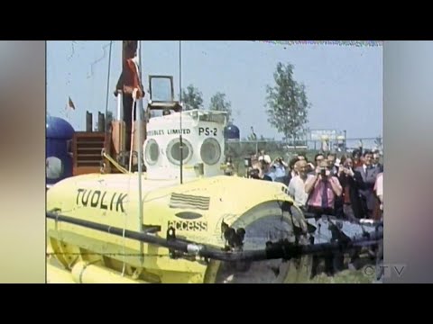 Archive: Launch of Tudlik - Ontario's first observation submarine