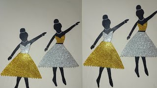 wall hanging idea/cardboard wall hanging/wall hanging craft idea/home decoration idea