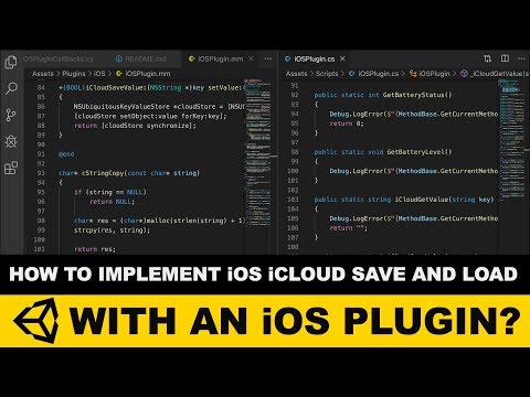 Unity3d iOS Plugins - How To Extend Our Unity3d iOS Bridge For iCloud Save And Load ?