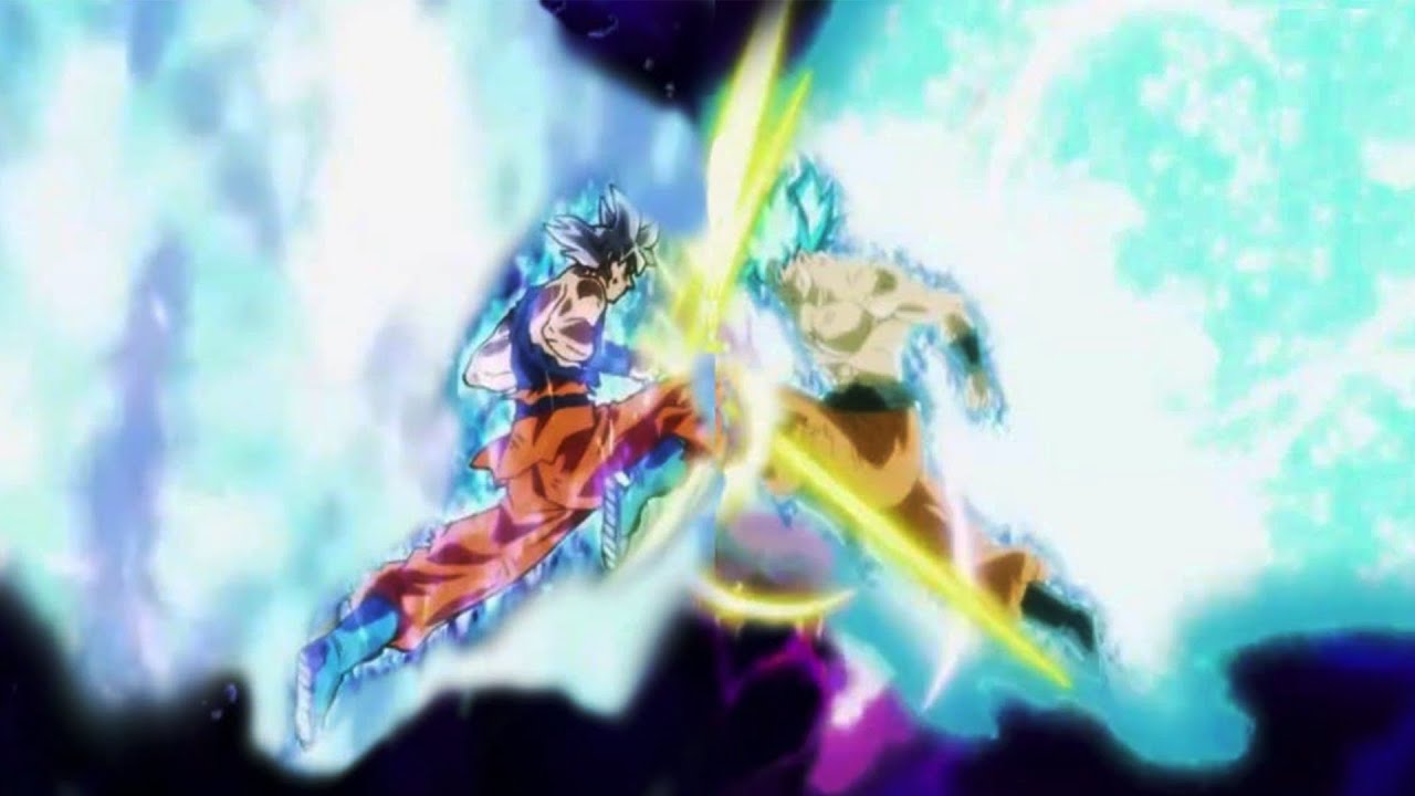 Goku Universe God Blue VS Goku Ultra Instinct! 