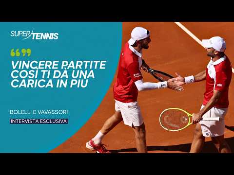 Video Simone Bolelli e Andrea Vavassori dopo aver raggiunto la semifinale al Roland Garros