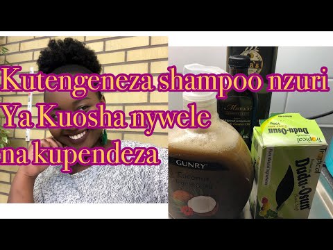 Video: Jinsi Ya Kutengeneza Shampoo Nyumbani