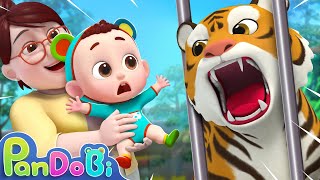 Let's Go to the Zoo | Learn Animals for Kids   More Nursery Rhymes & Kids Songs - Pandobi