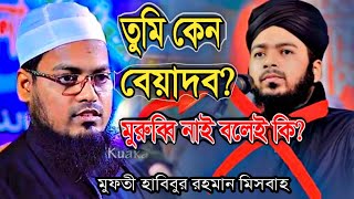 habibur Rahman Misbah waz || হাবিবুর রহমান মিসবাহ ওয়াজ ||