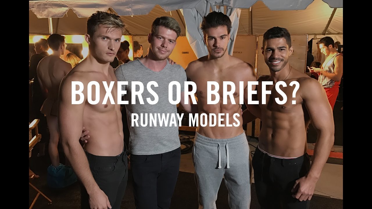 Shirtless Models Answer Boxers or Briefs in Los Angeles with