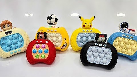 POP IT SPEED PUSH GAME MINNIE MOUESE BIG COLLECTION 2024 #hellokitty #sonic #fidget #trending #cute