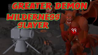 OSRS | Greater Demons | Slayer Task | Wilderness Slayer Guide | Cannon | Range