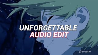 Unforgettable - French Montana ft. Swae Lee [ Edit Audio ]