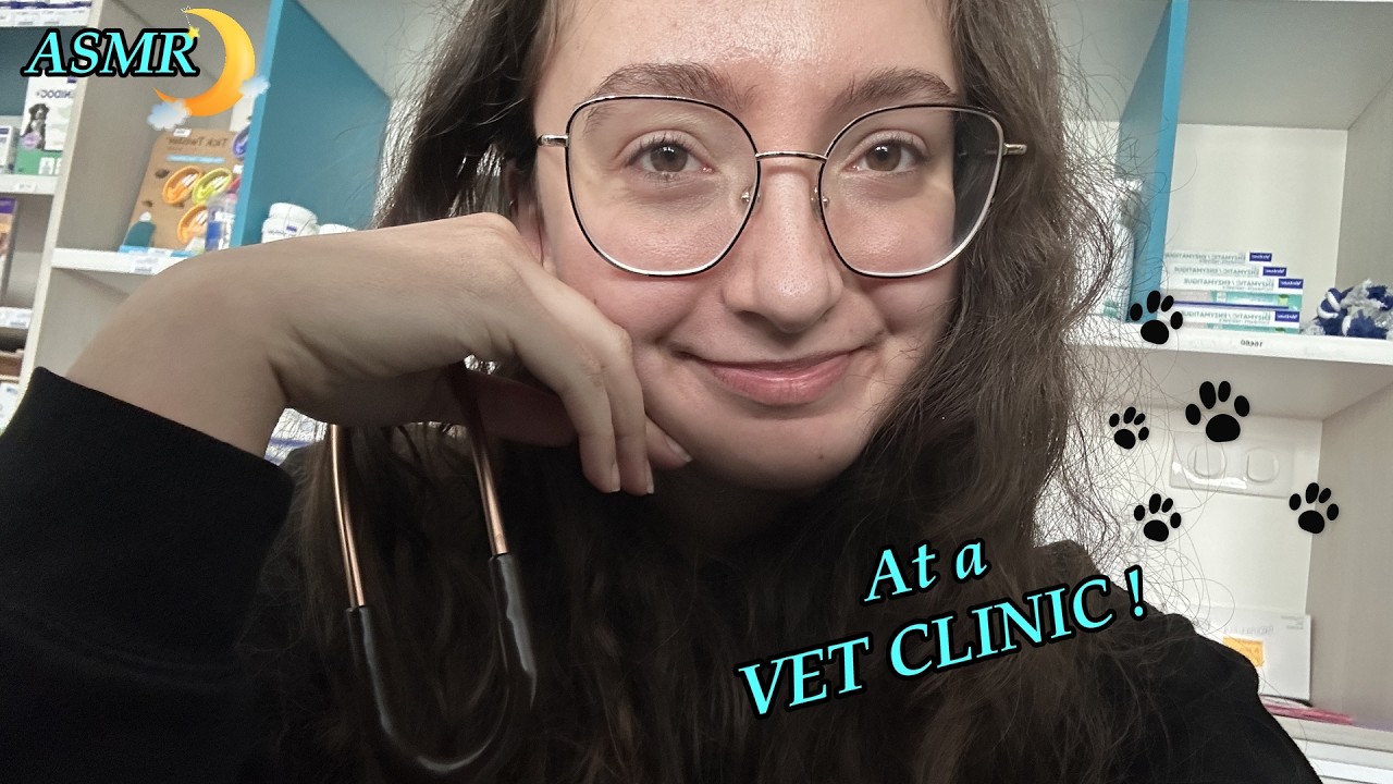 Lofi ASMR at a Vet Clinic 🐾😺